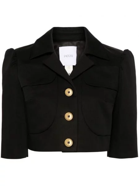 Marynarka Patou o krotszym kroju jednorzędowa