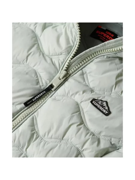 Kurtka z kapturem Superdry Fuji Lite Wave szara
