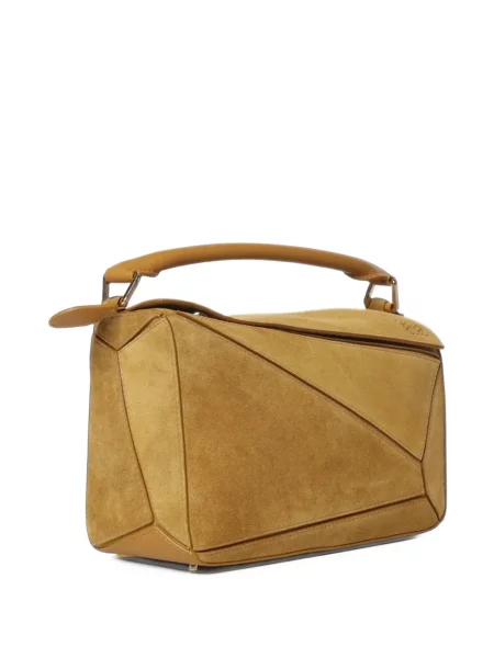 Τσάντα Loewe σουέτ καφέ