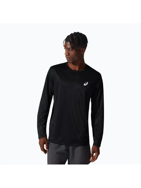 Tricou cu mânecă lungă Asics cu mâneci lungi lung negru