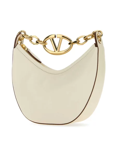 Mała mały torebka hobo Valentino Garavani biała