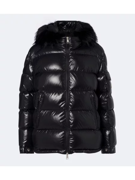 Geacă cu puf Moncler negru
