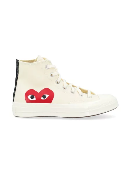 Sneakersy Comme Des Garcons Play beżowe
