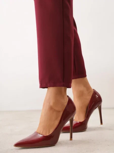 Pantofi stiletto Nipsey Bordo