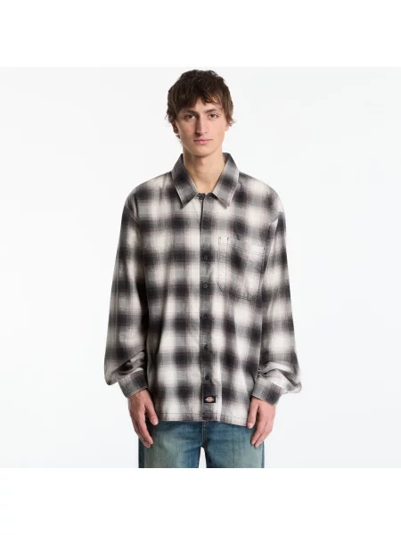 Cămașă Dickies Gulfport Flannel Shirt Black XXL negru
