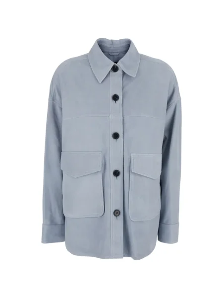 Bouclé geacă Arma albastru