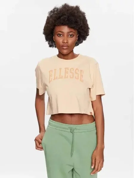 T-SHIRT ELLESSE KOSZULKA CROP różowa