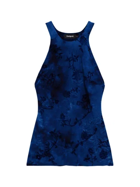 Desigual Tricou albastru negru