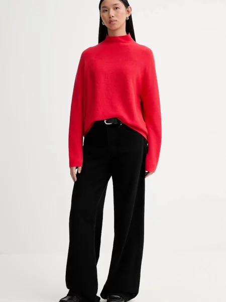 Светр Marc O'Polo легкий півгольф червоний