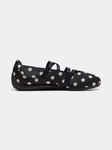 Балетки PUMA Speedcat Ballet Polkadot Wns комбінований верх чорний