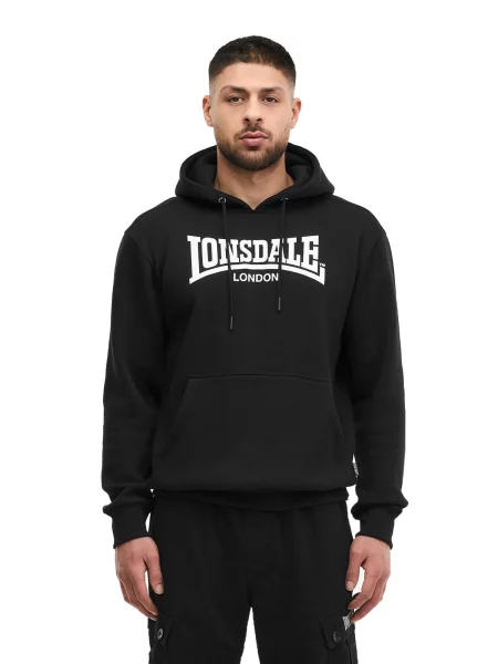 Bluza z kapturem Lonsdale Bickington biała