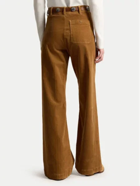 Polo Ralph Lauren Szövet nadrág Világosbarna Flare Fit