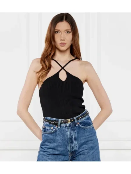 Top Samsøe Samsøe negru