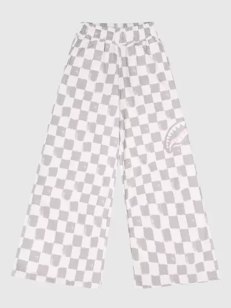 Детские спортивные штаны Sprayground белые