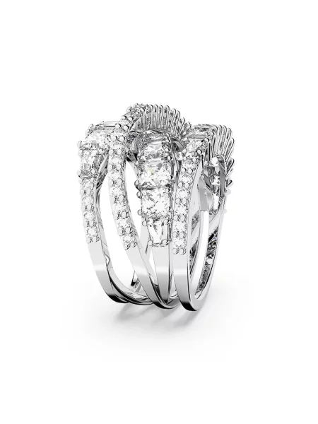 Swarovski inel HYPRBL argintiu