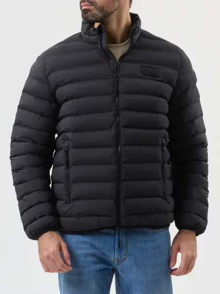 Куртка Ea7 Emporio Armani чорна