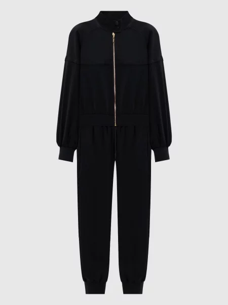 Спортивний костюм з візерунком логотипа Twinset чорний