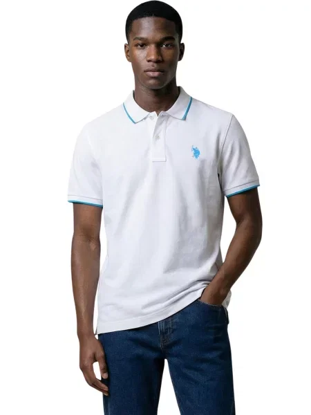 Polo majica U.s. Polo Assn. bela