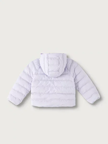 The North Face двустранно яке за деца KID REVERSIBLE PERRITO HOODED JACKET виолетово