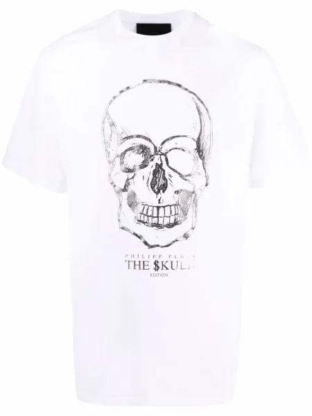 Tricou Philipp Plein alb