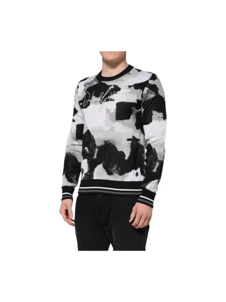Sweter Dolce And Gabbana z nadrukiem