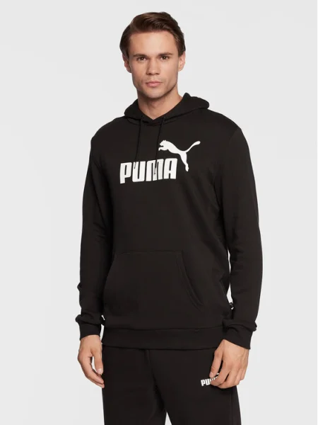 Hanorac cu glugă Puma negru