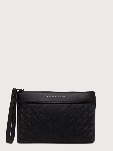 Taška cez rameno Tommy Hilfiger Th Modern Monogram Pouch čierna
