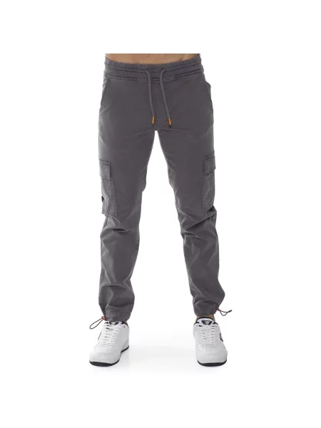 Pantaloni cargo Leone 1947 gri