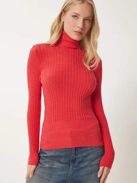 Pulover Happiness İstanbul portocaliu