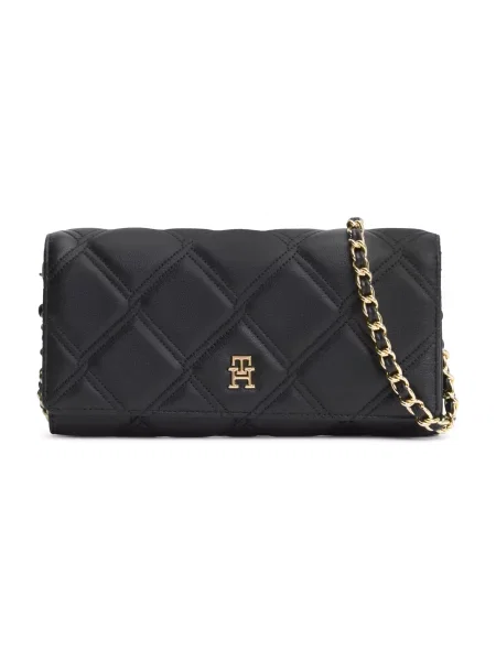 Colier Tommy Hilfiger din piele negru
