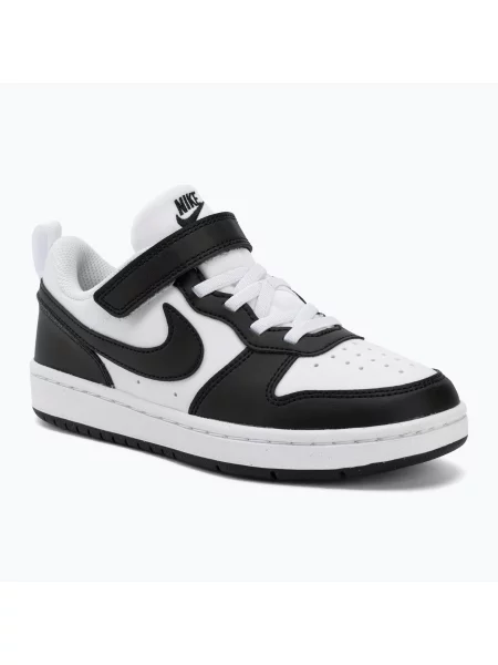 Încălțăminte pentru copii Nike Court Borough Low Recraft white/black alb