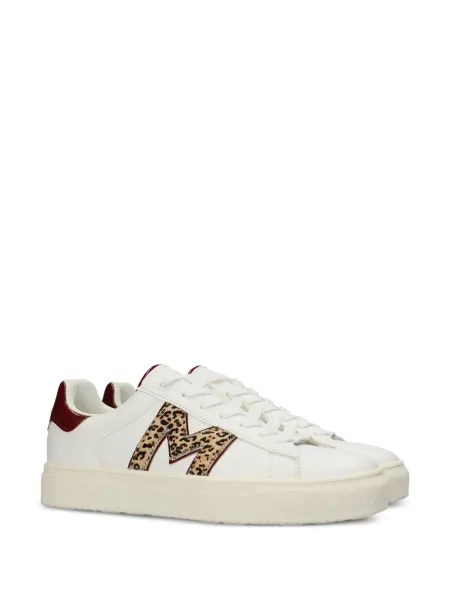 Sneakerși Mexx cu imagine cu model leopard alb