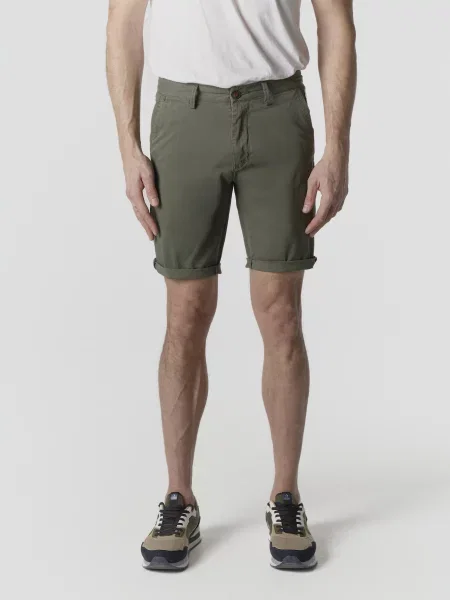 KOROSHI Pantaloni eleganți oliv