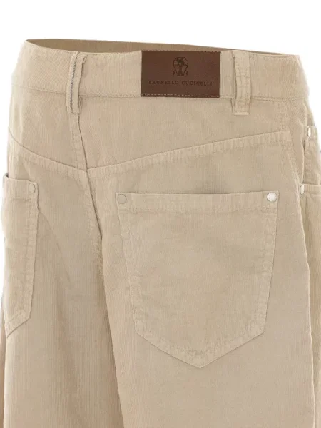 Pantaloni Brunello Cucinelli de catifea