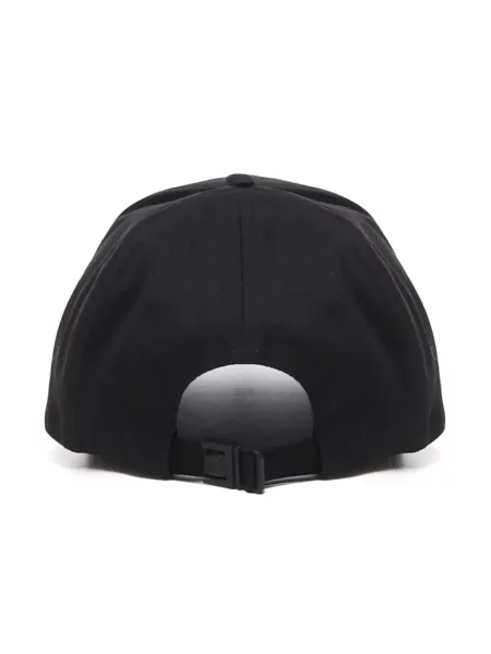 Șapcă Moncler cu broderie negru
