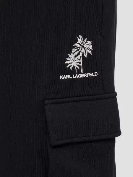 Повседневные шорты Karl Lagerfeld черные