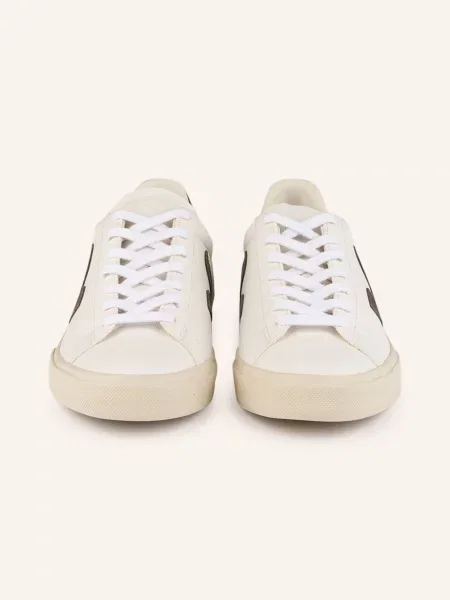 Kožené sneakers boty Veja Campo Chromefree bílá