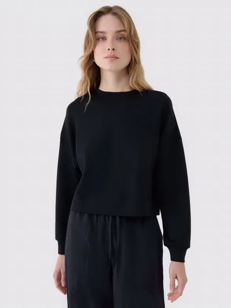 Світшот 4F модал/поліестер чорний