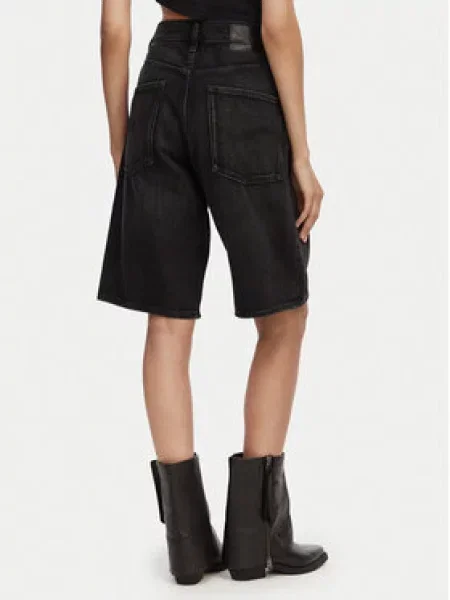 G-Star Raw Bermuda kratke hlače Temno Wide Fit siva