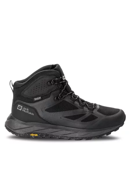 Sneakersy Jack Wolfskin czarne