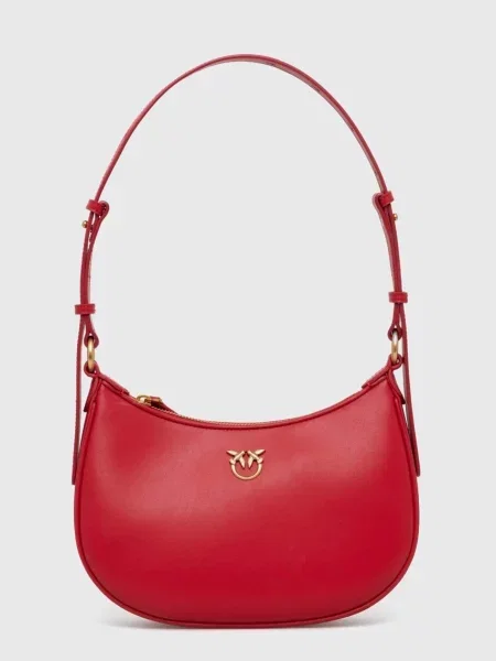 Шкіряна сумочка Pinko червоний