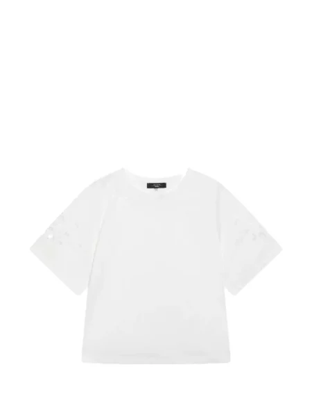 Scurt tricou Weekend Max Mara alb