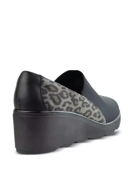 Éksarkú leopárdmintás szandál Clarks Originals nyomtatás fekete