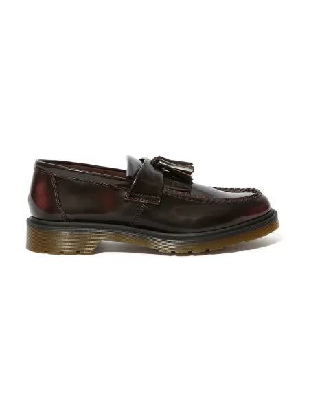 Usnjeni mokasini Dr. Martens Adrian Tassel Loafer bordo