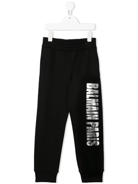 Spodnie dziecięce Balmain czarne