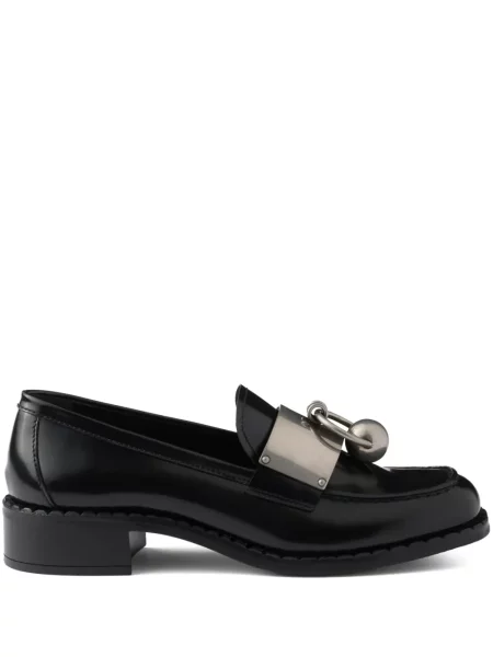 Pantofi loafer Prada din piele negru