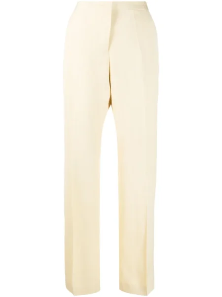 Pantaloni Jil Sander galben