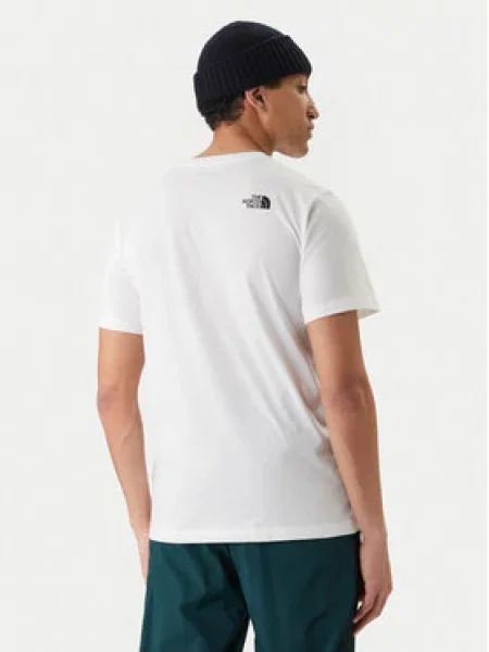 The North Face Marškinėliai Evolution Half Dome balta