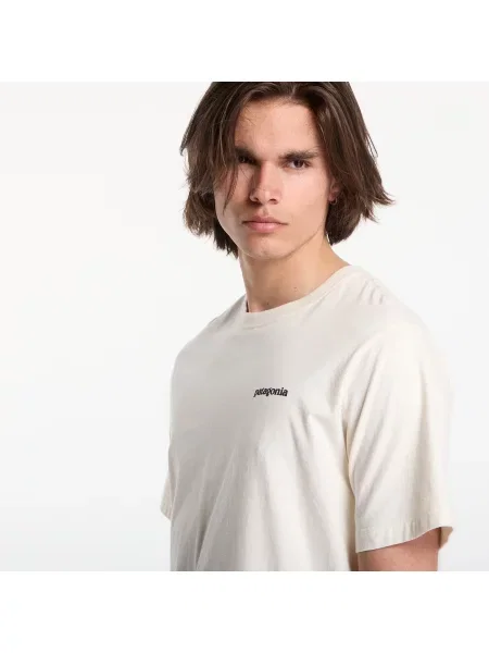 T-shirt Patagonia M'S Logo T-Shirt Undyed Natural S