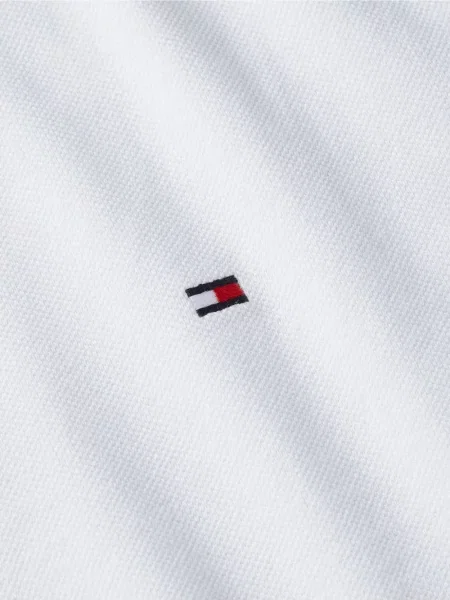Polo Tommy Hilfiger με κέντημα λευκό